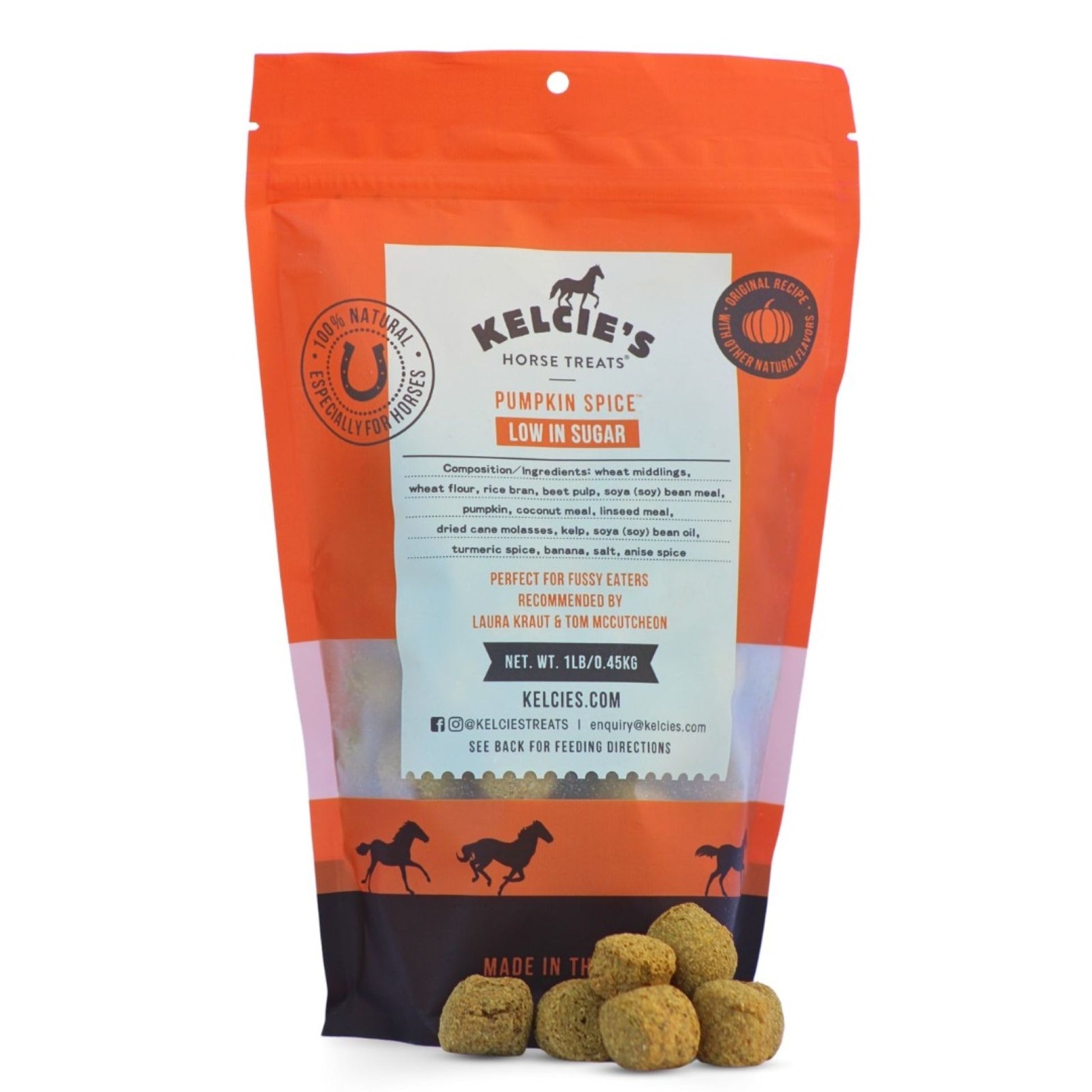 Kelcie's Pumpkin Spice Horse Treats