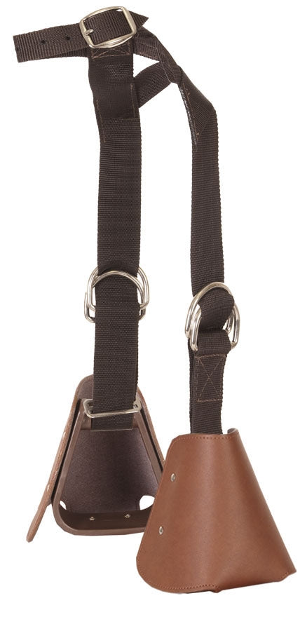 Mustang Kiddy-Up Stirrups with Tapaderos