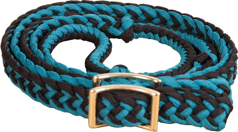 Mustang Braided Barrel Rein with Knots