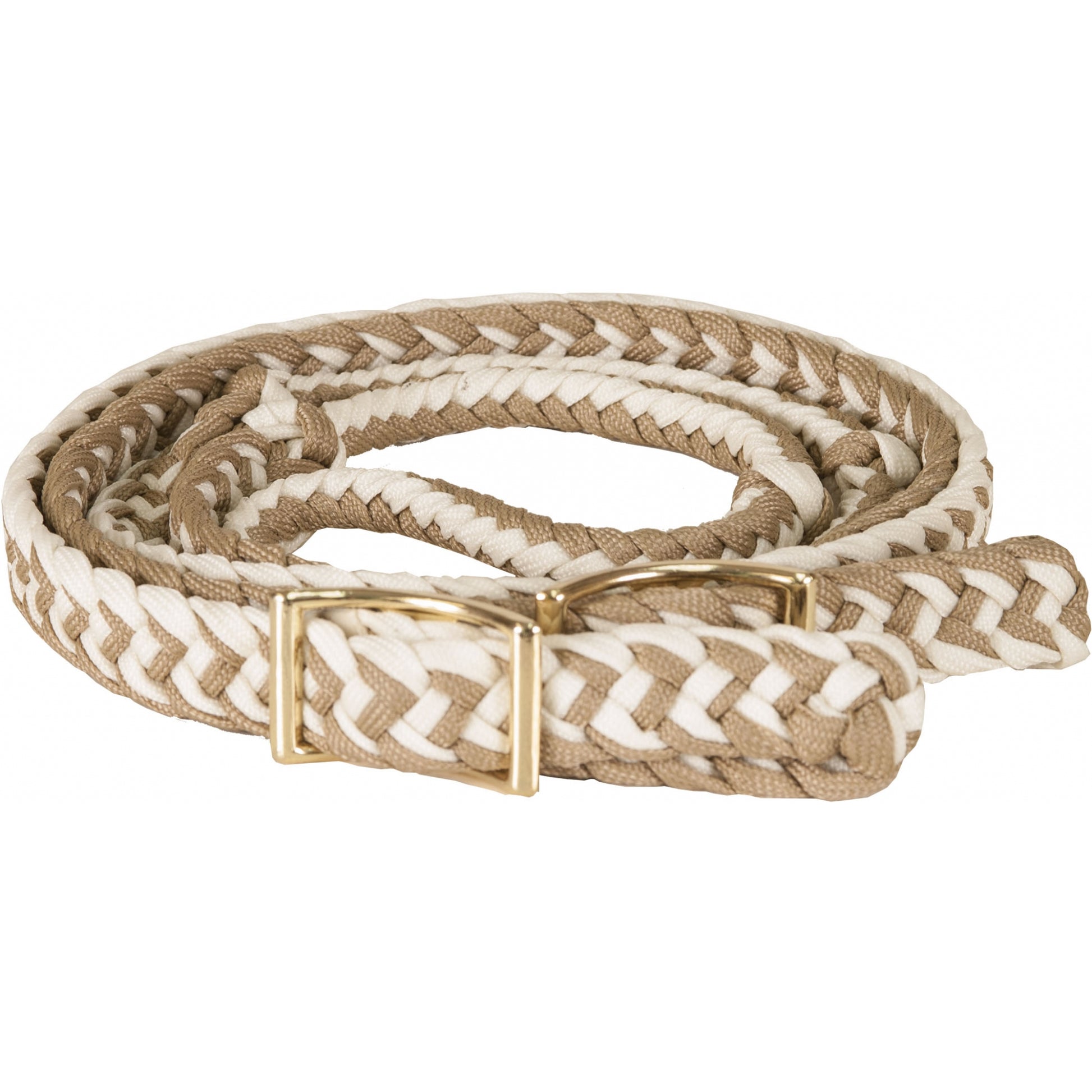 Mustang Braided Barrel Rein with Knots - 25 pack