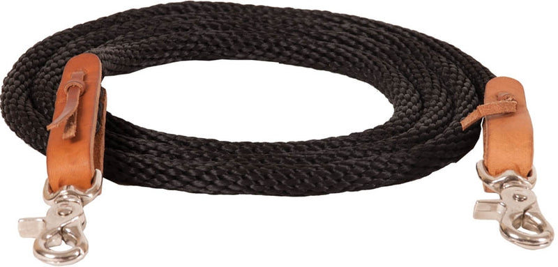 Mustang Round Braided Trail Rein