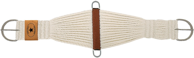 Mustang Western Roper 27-Strand Cinch with Stainless Steel Buckles