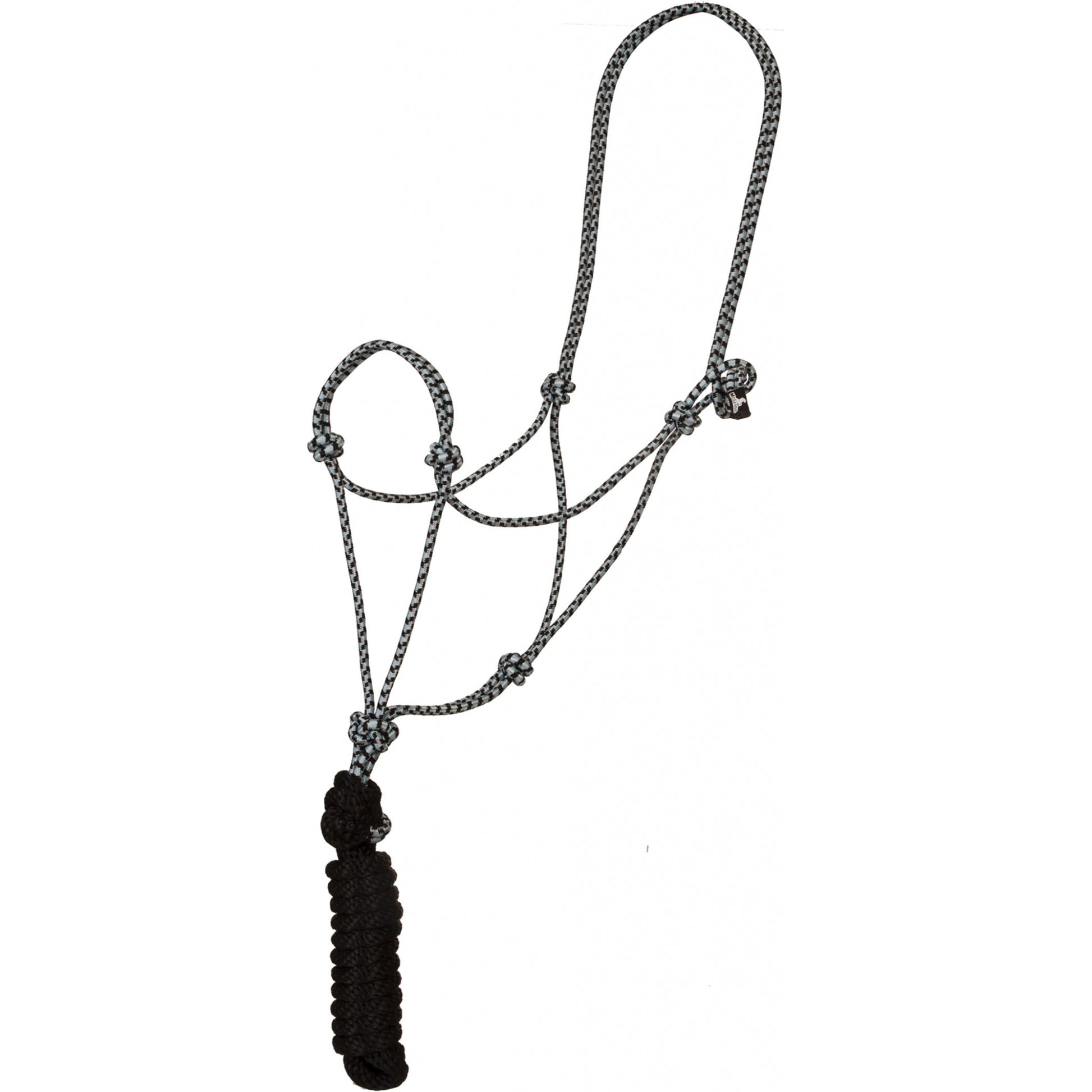 Mustang Economy Mountain Rope Halter and Lead