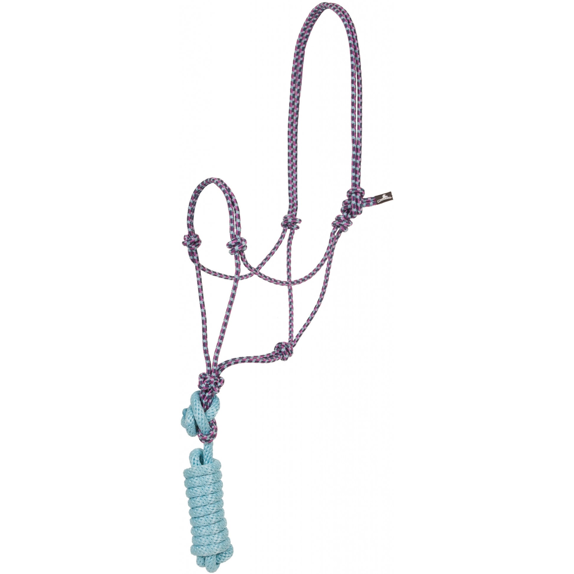 Mustang Economy Mountain Rope Halter and Lead