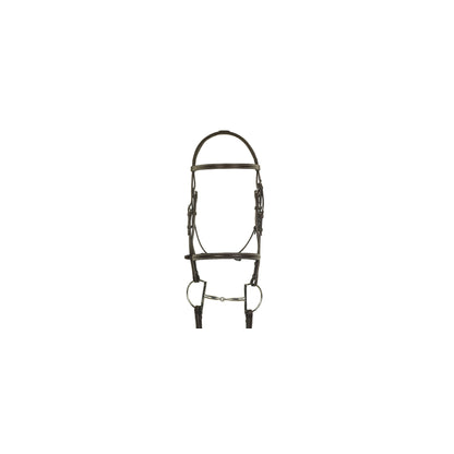 Aramas Plain Raised Padded Bridle with Raised Rubber Grip Reins