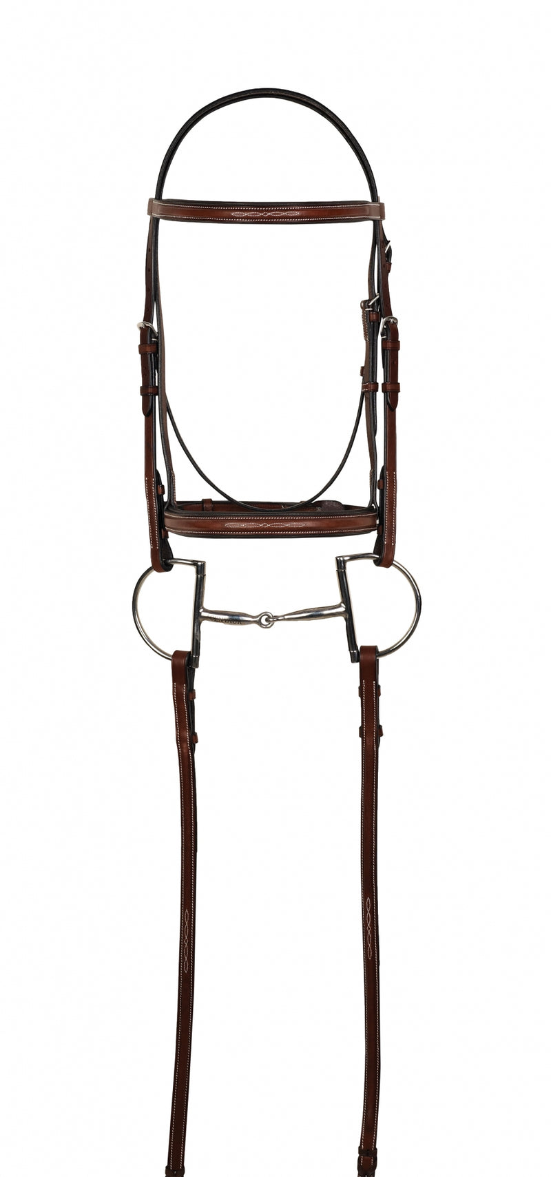 HK Americana Fancy Square Raised Bridle with Fancy Raised Lace Reins