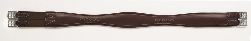 HK Americana Shaped Fancy Stitch Overlay Girth