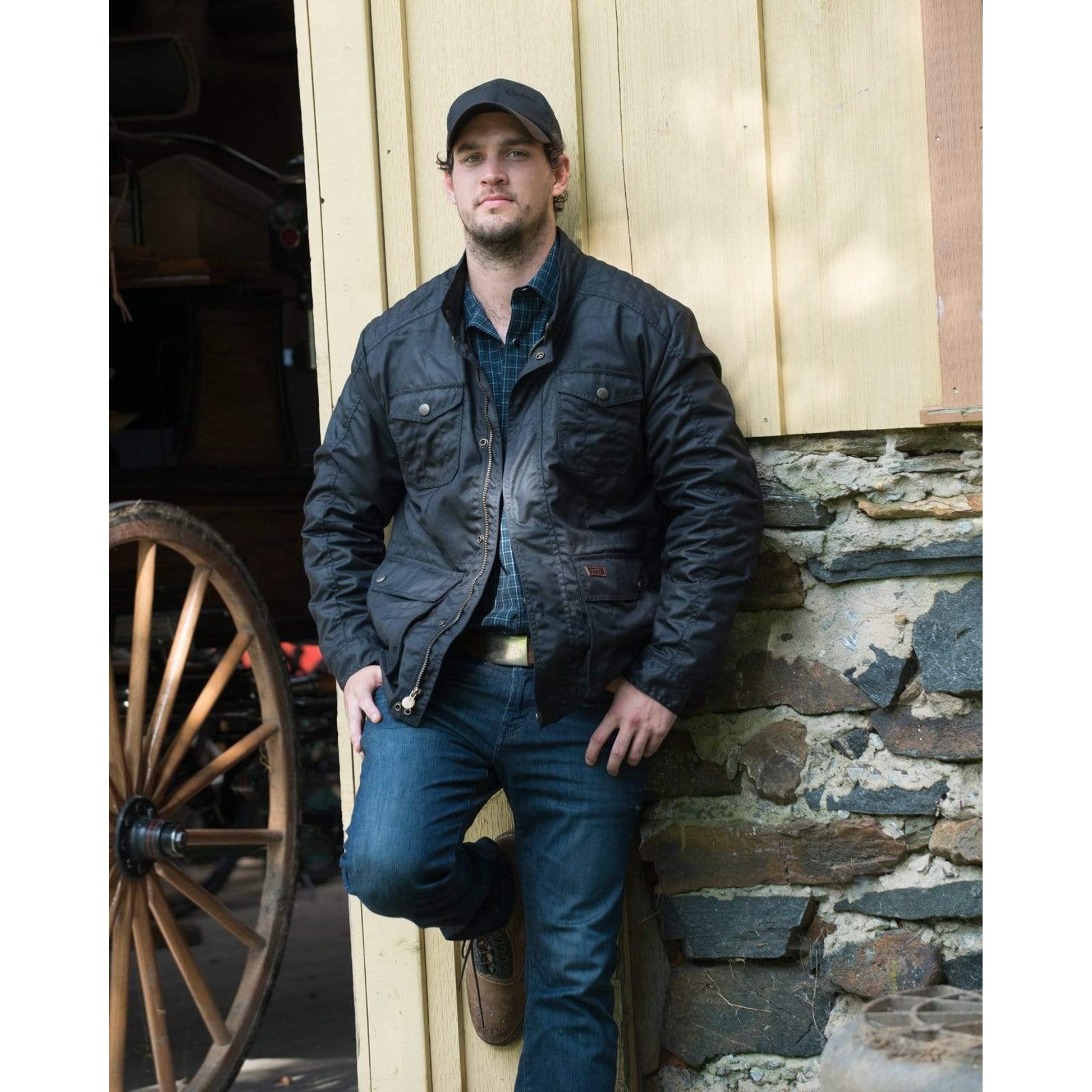 Outback Trading Mens Denali Moto Jacket