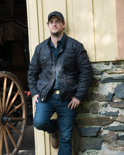 Outback Trading Mens Denali Moto Jacket
