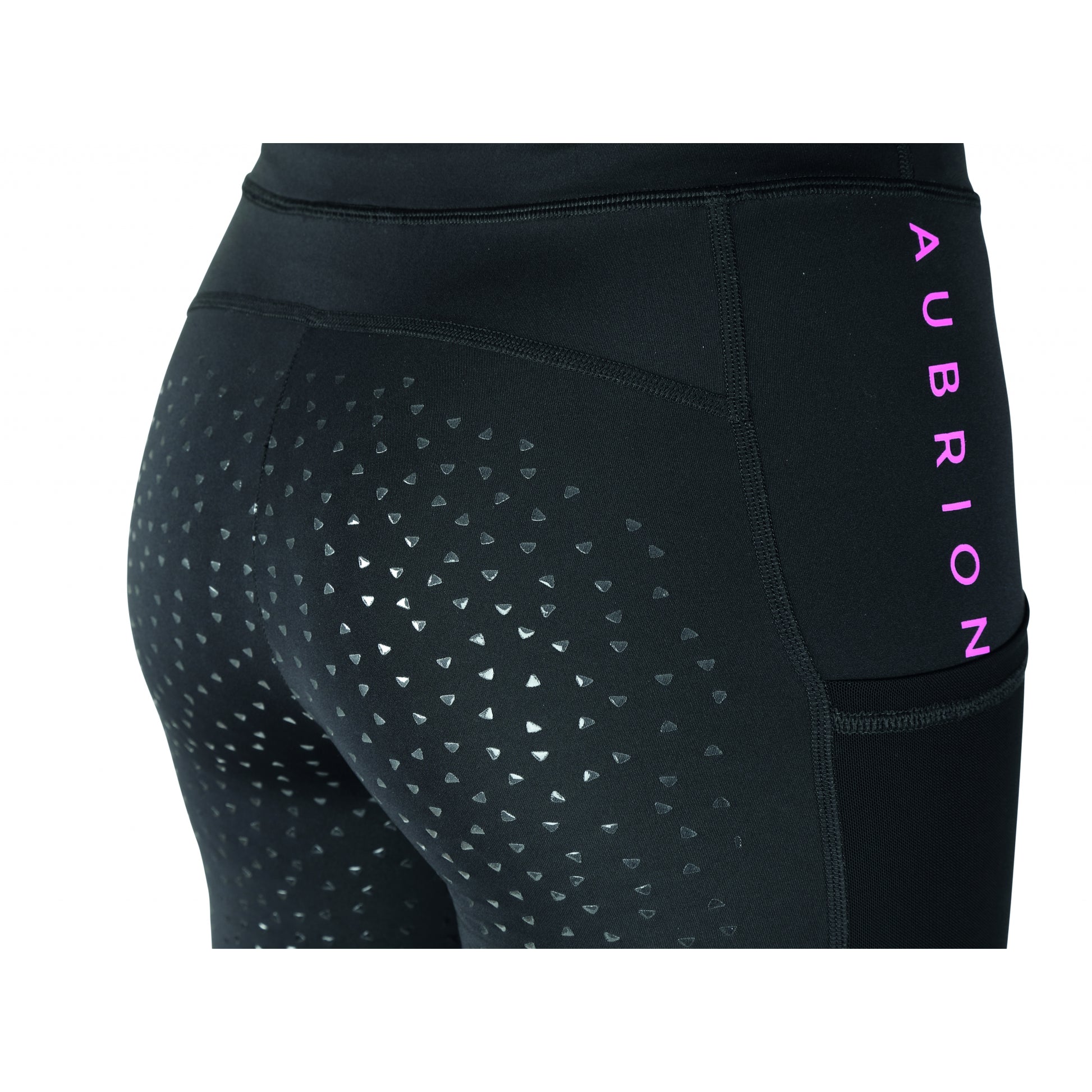 Shires Aubrion Brook Logo Riding Tights
