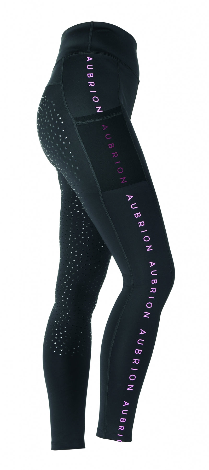 Shires Aubrion Brook Logo Riding Tights