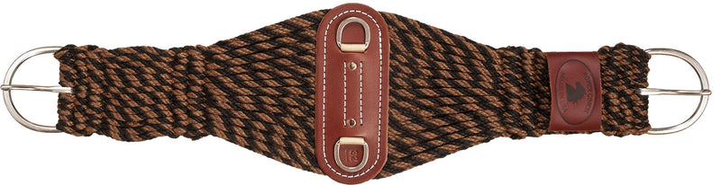 Mustang Traditions Roper 27-Strand Cinch with Stainless Steel Buckles & Dees
