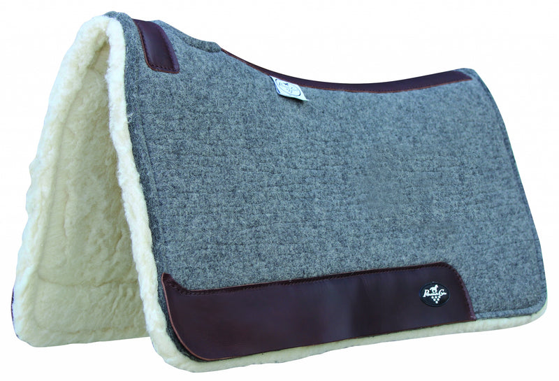 Professionals Choice Deluxe 100% Wool Pad with Fleece