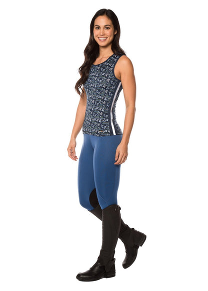 Kerrits Ladies Flow Rise Knee Patch Performance Tights