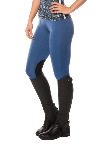 Kerrits Ladies Flow Rise Knee Patch Performance Tights