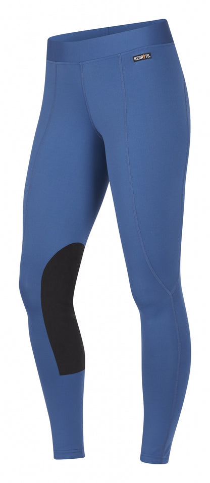 Kerrits Ladies Flow Rise Knee Patch Performance Tights