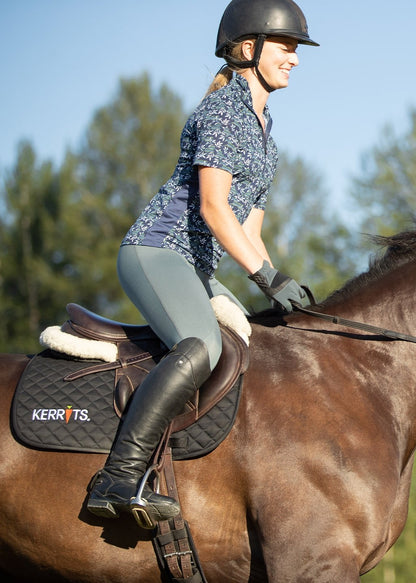 Kerrits Ladies Flow Rise Knee Patch Performance Tights
