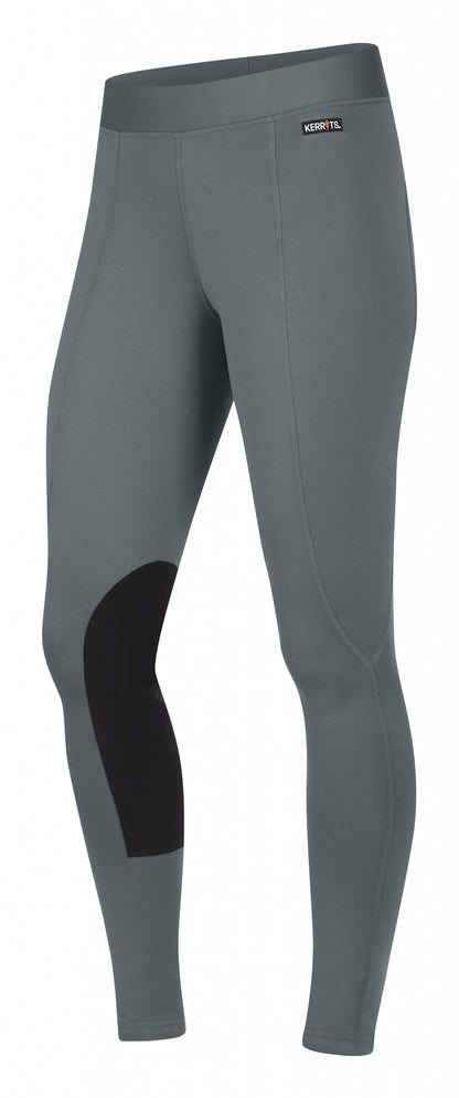 Kerrits Ladies Flow Rise Knee Patch Performance Tights
