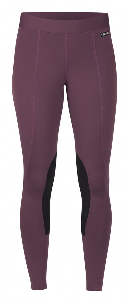 Kerrits Ladies Flow Rise Knee Patch Performance Tights