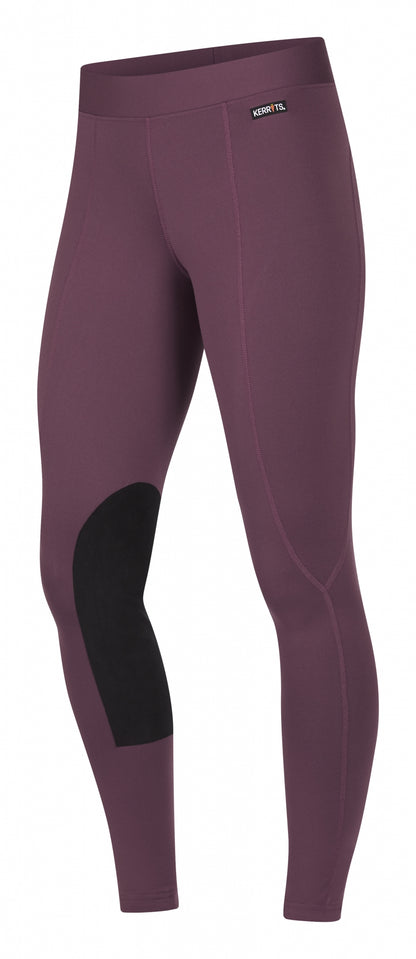 Kerrits Ladies Flow Rise Knee Patch Performance Tights