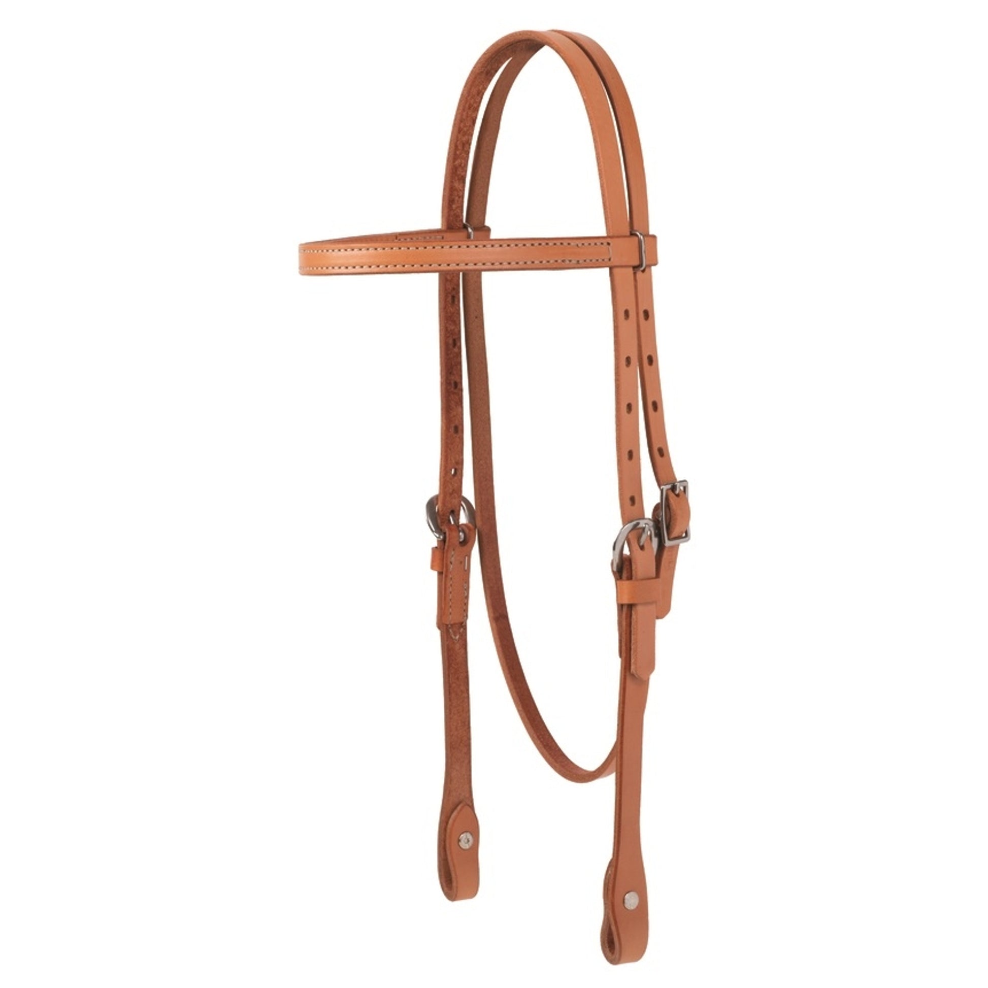 Weaver Skirting Leather Browband Headstall