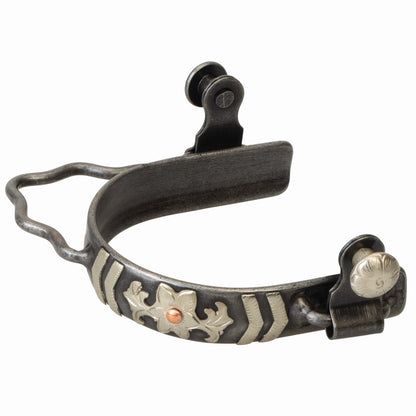 Weaver Ladies AP Chevron Floral Bumper Spurs- Sold in Pairs