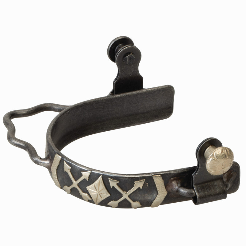 Weaver Ladies AP Arrow Crossing Bumper Spurs - Sold in Pairs