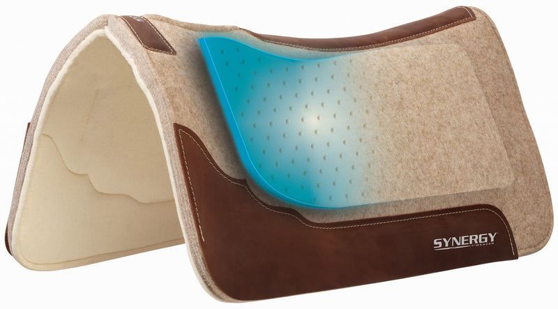 Weaver Contoured F10 Virgin MerinoWool Felt Saddle Pad