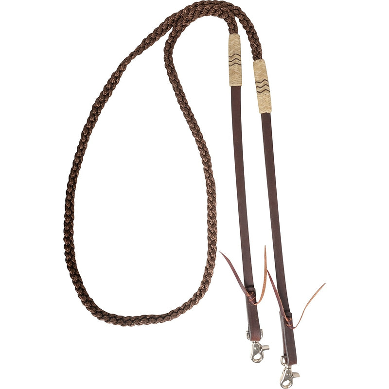 Cashel Adjustable Flat Braid Roping Reins