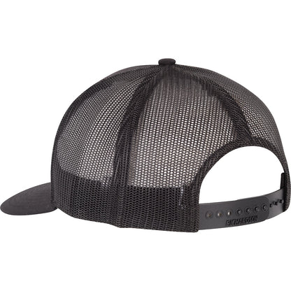 Classic Rope Mens Snapback Mesh Cap with Large 3D Embroidered Patch Logo