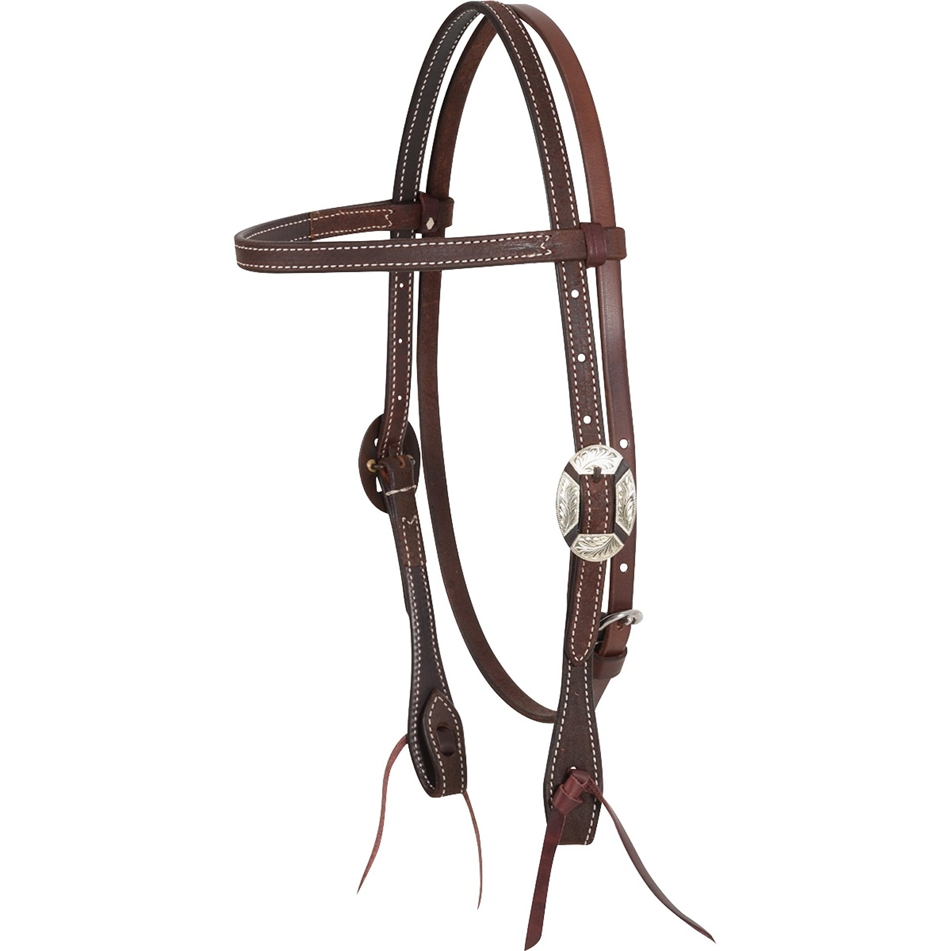 Martin Saddlery Clarendon Buckle Browband Headstall
