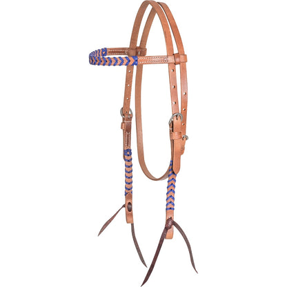 Martin Saddlery Colored Lace Browband Headstall