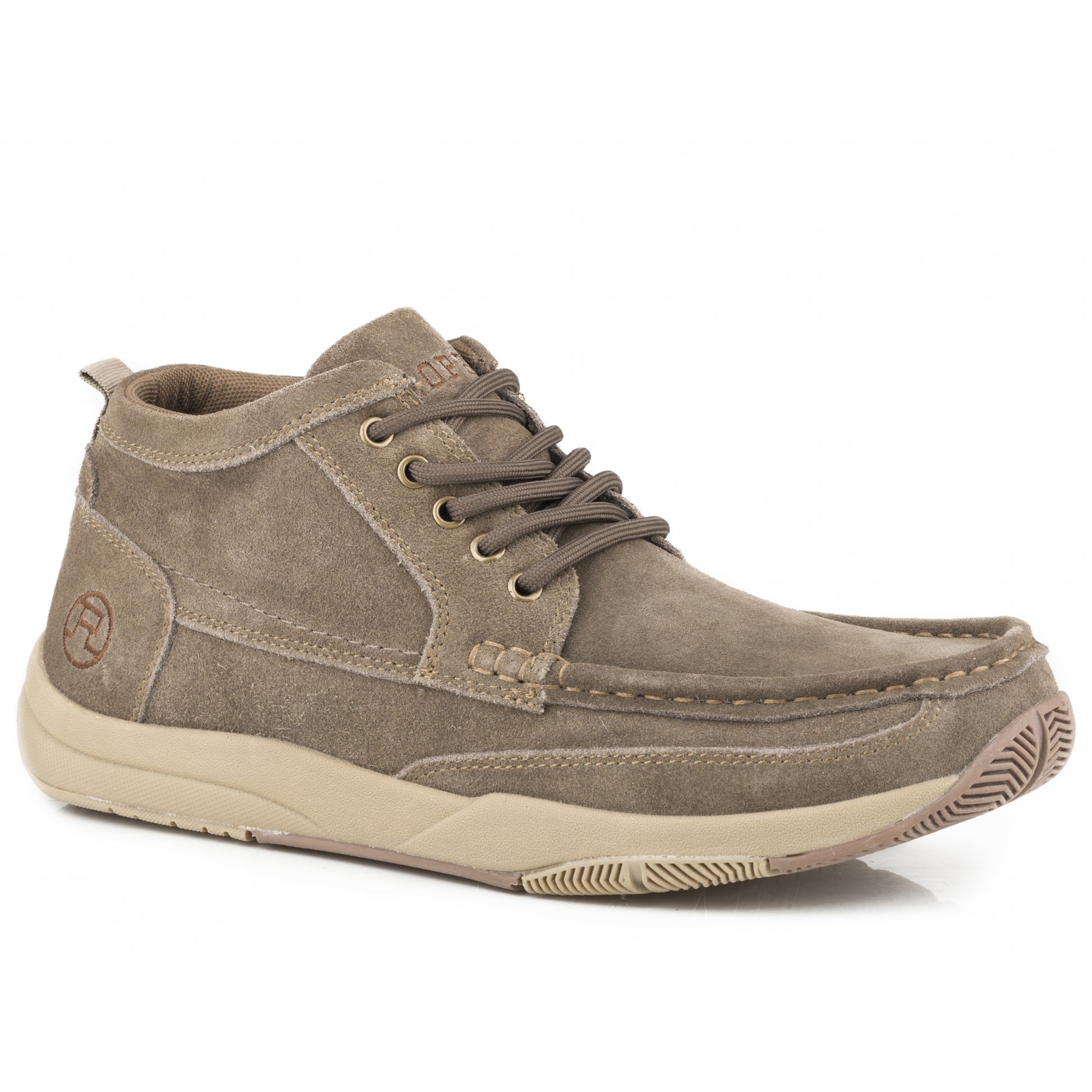 Roper Mens Suede Leather Five Eyelet Chukka Boots