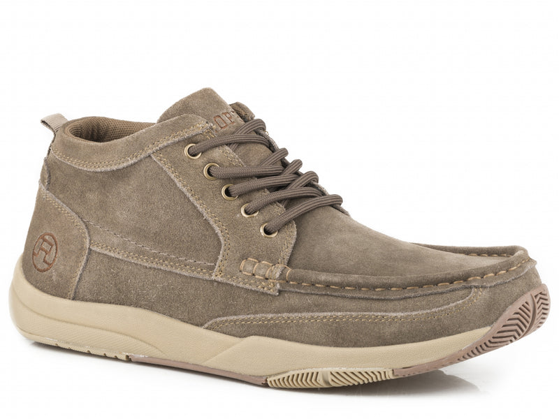 Roper Mens Suede Leather Five Eyelet Chukka Boots