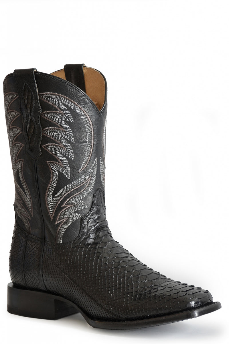 Roper Mens Backcut Python Western Boots