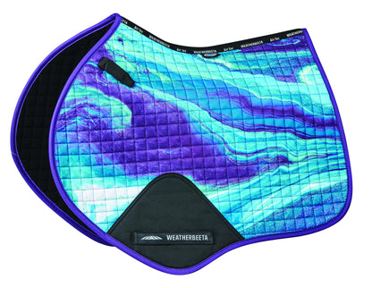 Weatherbeeta Prime Marble Jump Shaped Saddle Pad