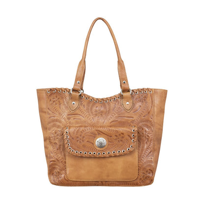 American West Harvest Moon Collection Large Conceal Carry Zip Top Tote