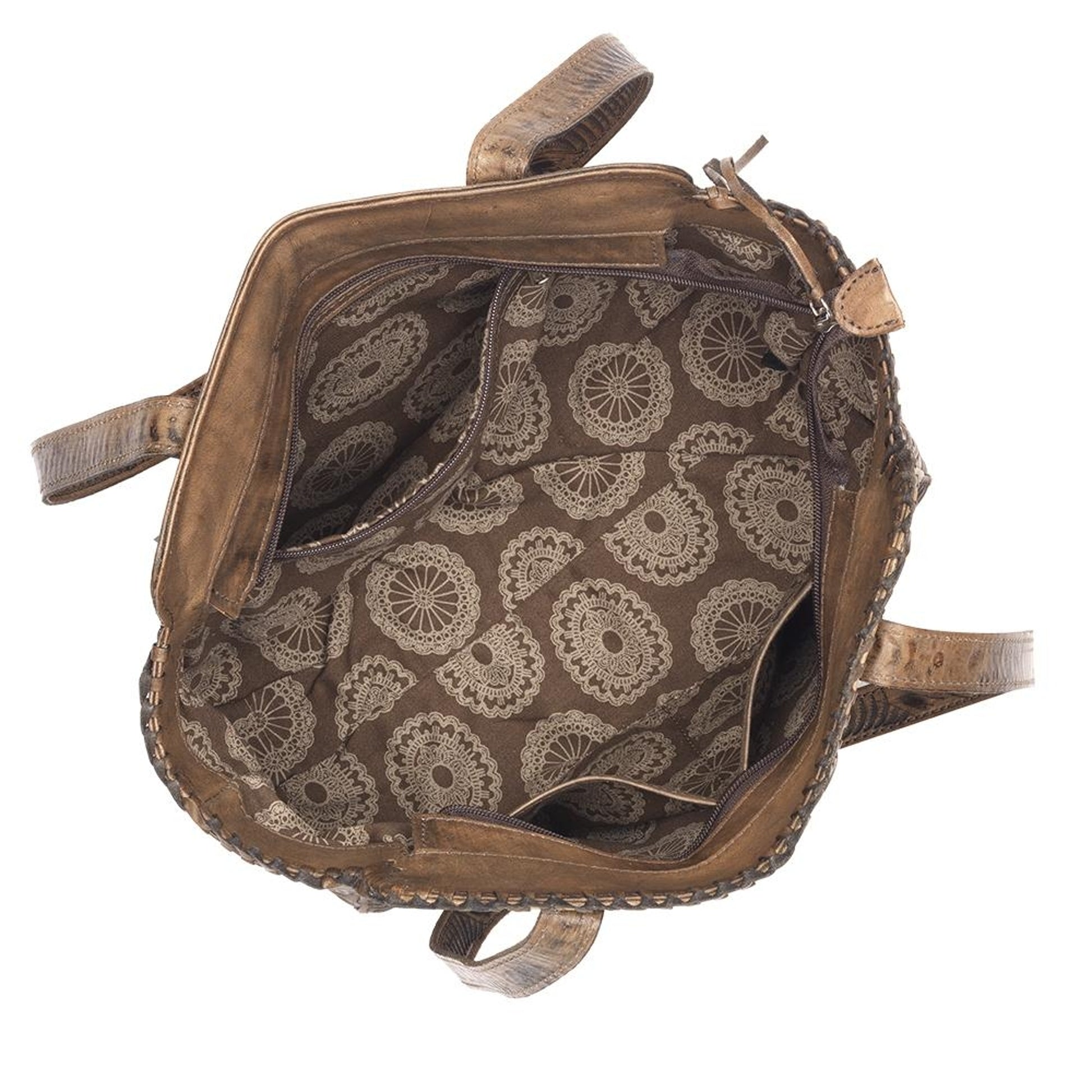 American West Midnight Copper Ultra Soft Conceal Carry Zip Top Tote