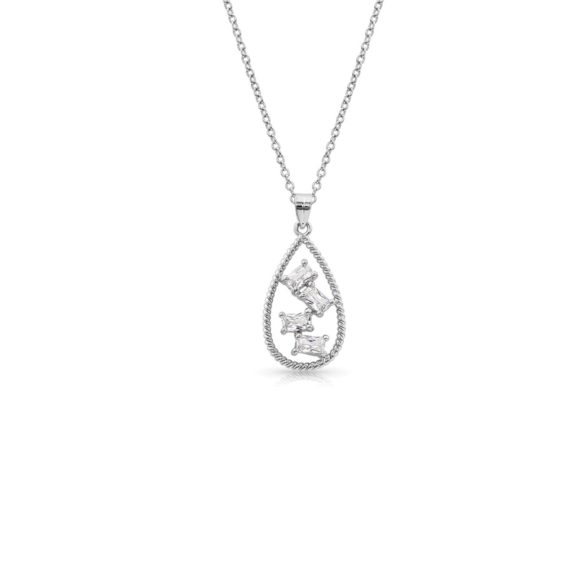 Montana Silversmiths Wandering Star Lights Trail Necklace