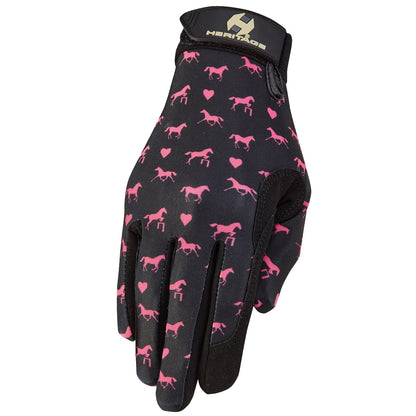 Heritage Kids Performance Printed Gloves