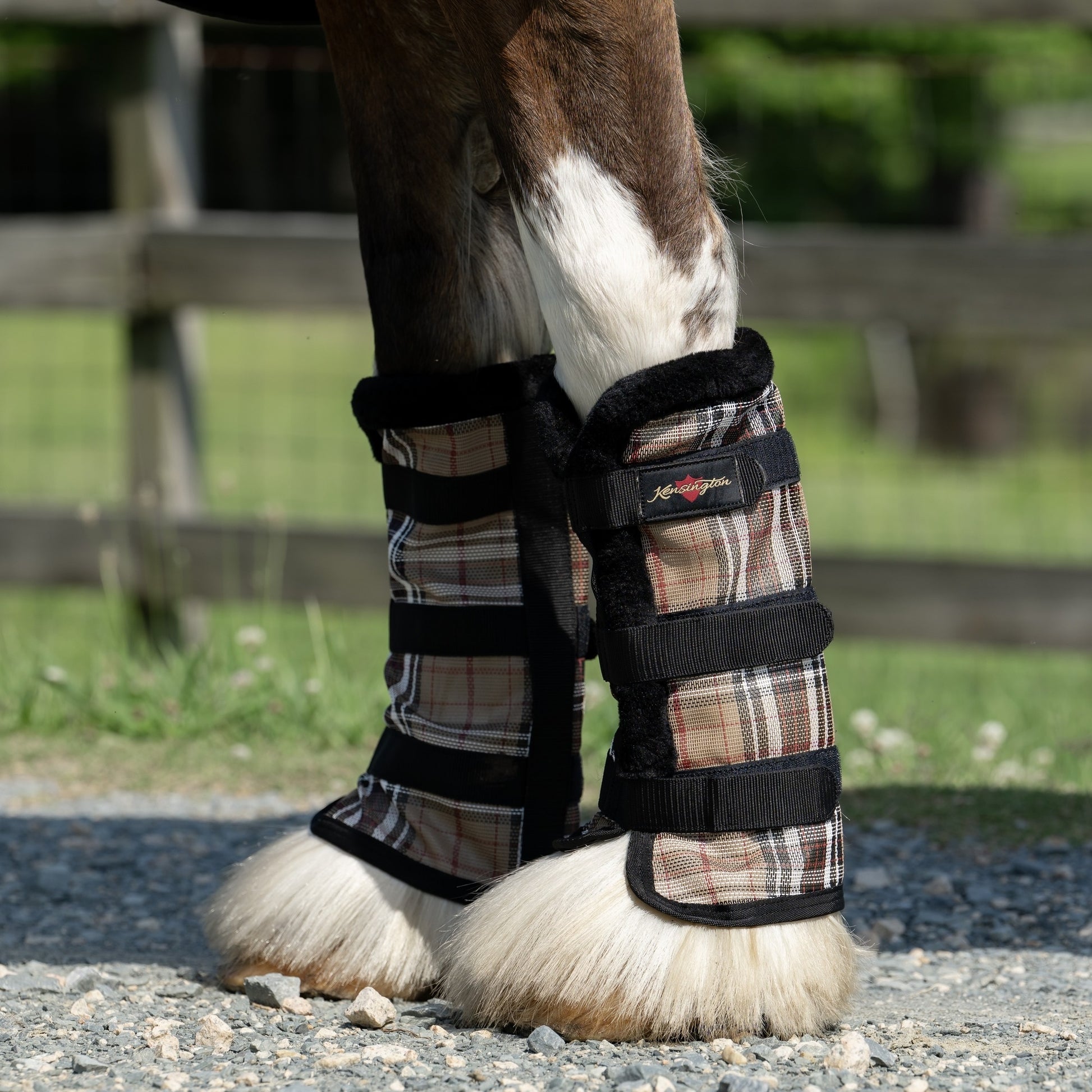 Kensington Draft Protective Fly Boots with Fleece (Pair)
