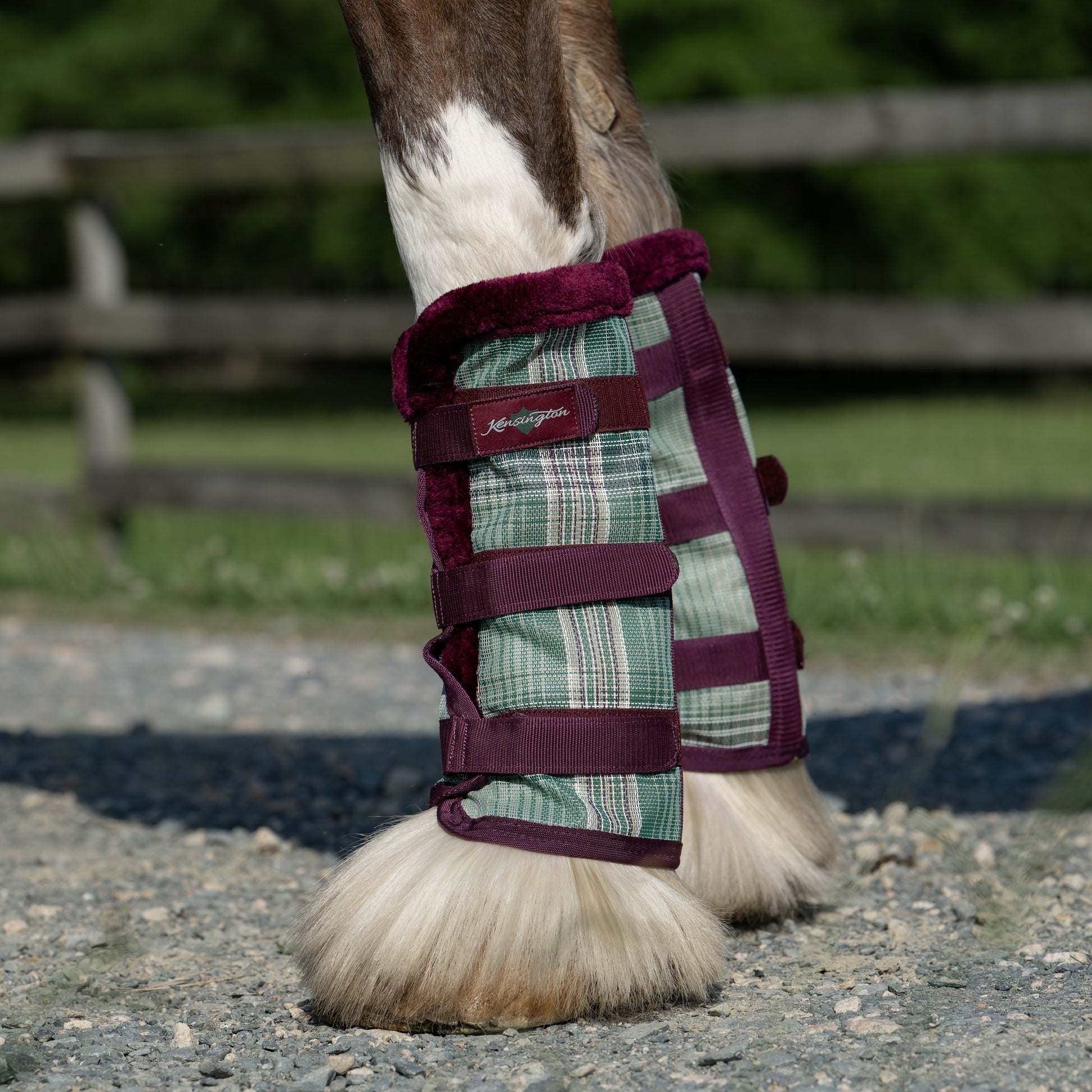 Kensington Draft Protective Fly Boots with Fleece (Pair)