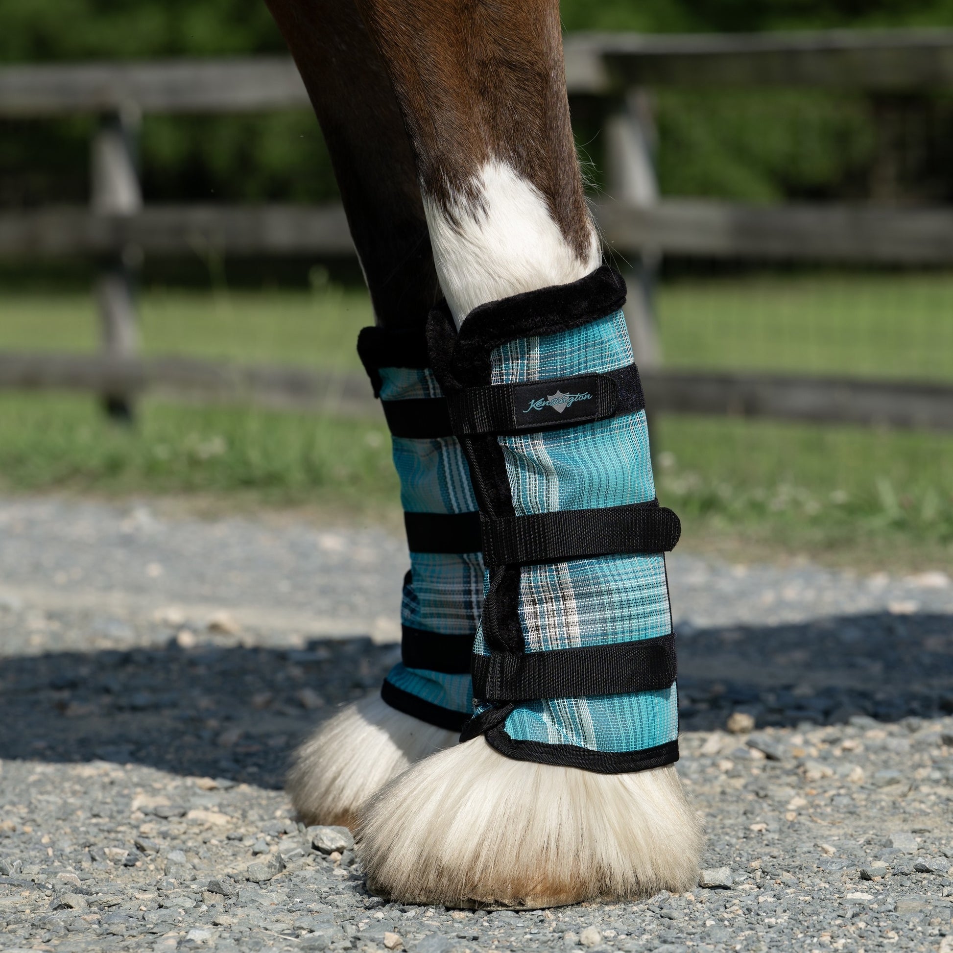 Kensington Draft Protective Fly Boots with Fleece (Pair)