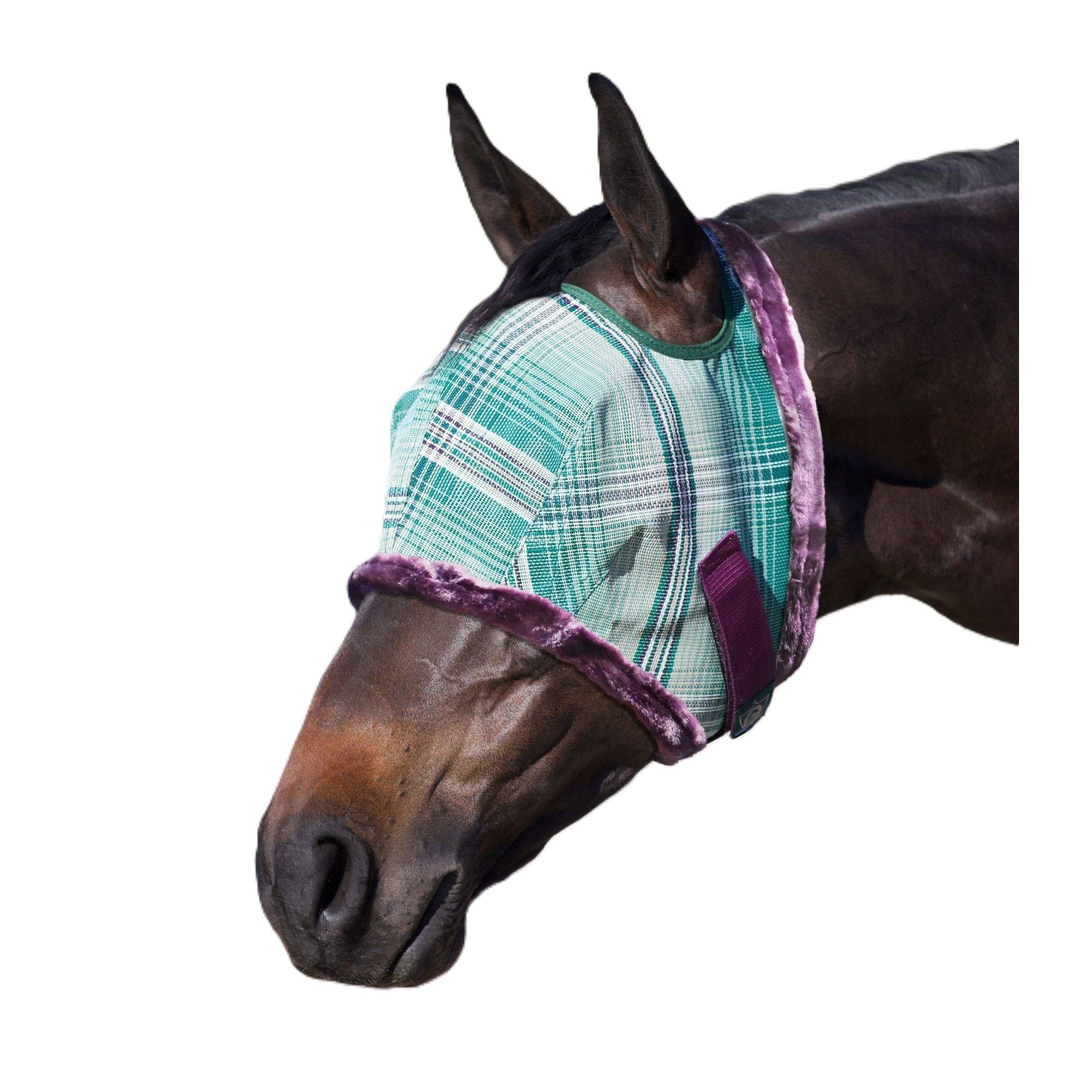 Kensington UV Fly Mask with Fleece Trim - Open Top