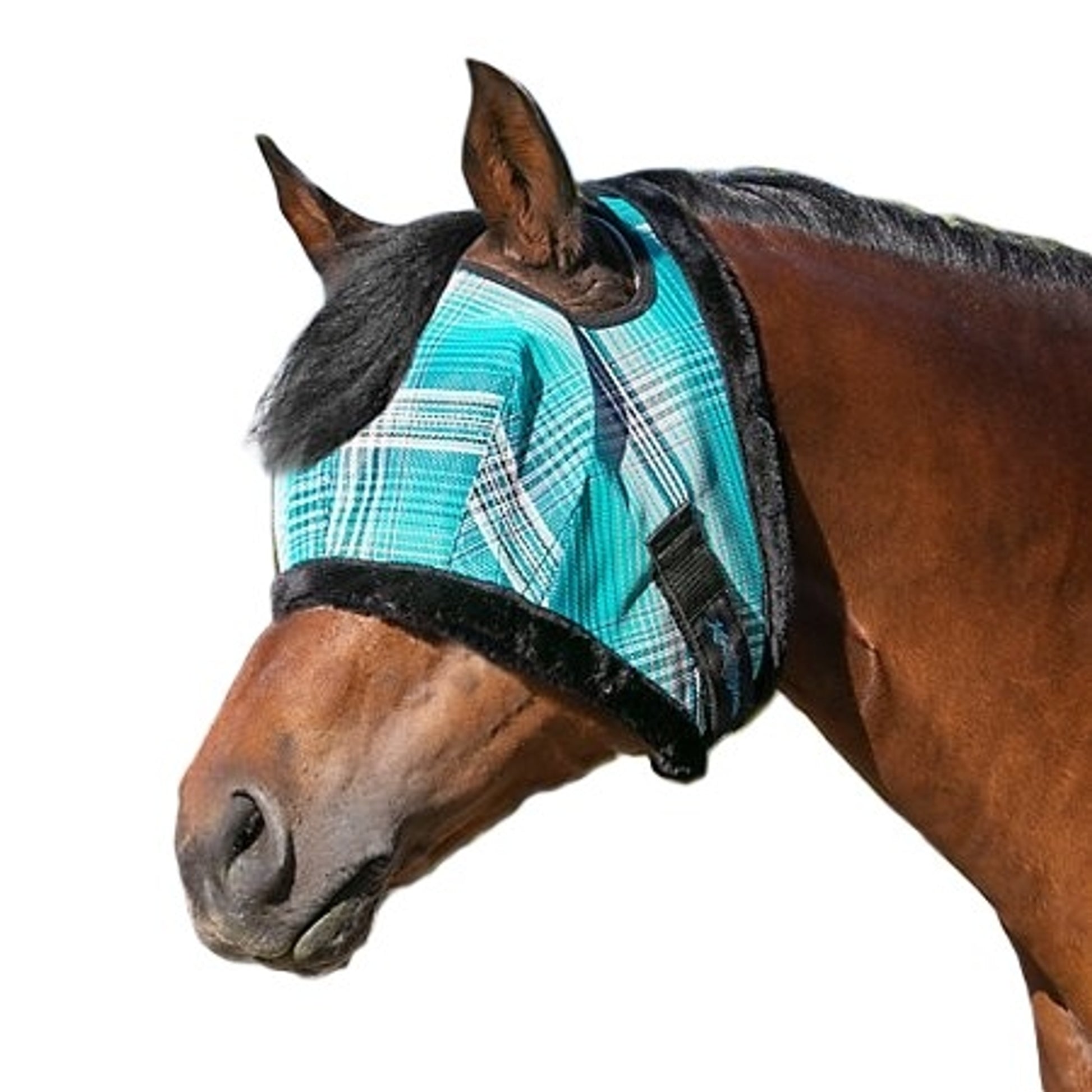Kensington UV Fly Mask with Fleece Trim - Open Top