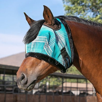 Kensington UV Fly Mask with Fleece Trim - Open Top