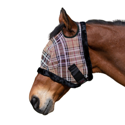 Kensington Draft UV Fly Mask with Fleece - Dual Ear/Forelock
