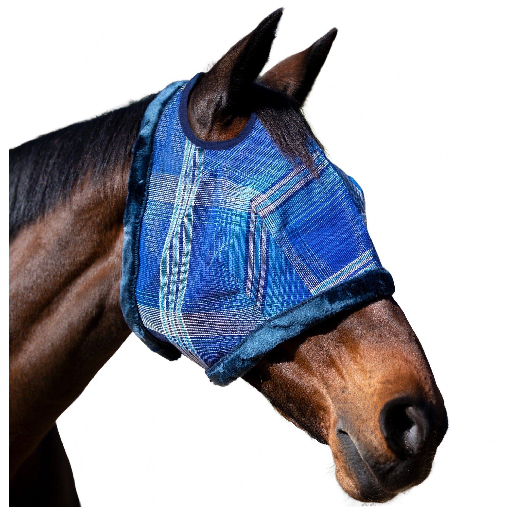 Kensington UV Open Top Fly Mask with Fleece Trim