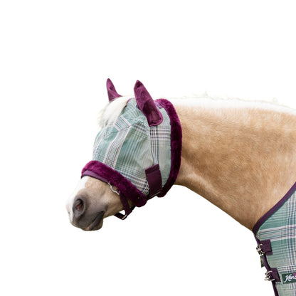 Kensington UV Pony Fly Mask with Fleece Trim & Ears