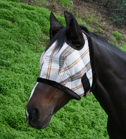 Kensington Signature Fly Mask with Plush Fleece & Ears with Forelock Hole